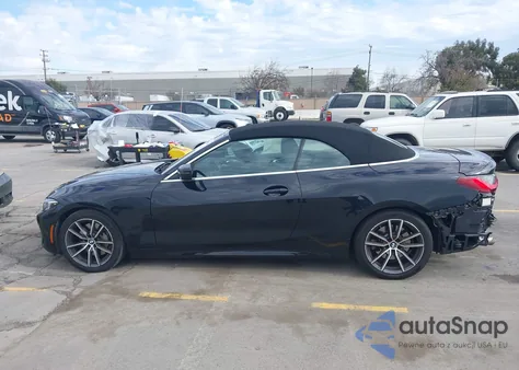 2025 BMW 430I из США, поврежденный, VIN WBA33DB04SCS92016